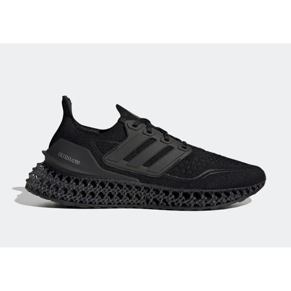 adidas Other - Adidas Ultra 4DFWD Sneakers Mens 10.5 Triple Black Running Shoes Low Top GX6632